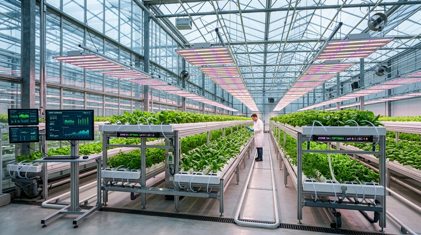 Automated Hydroponic Greenhouse